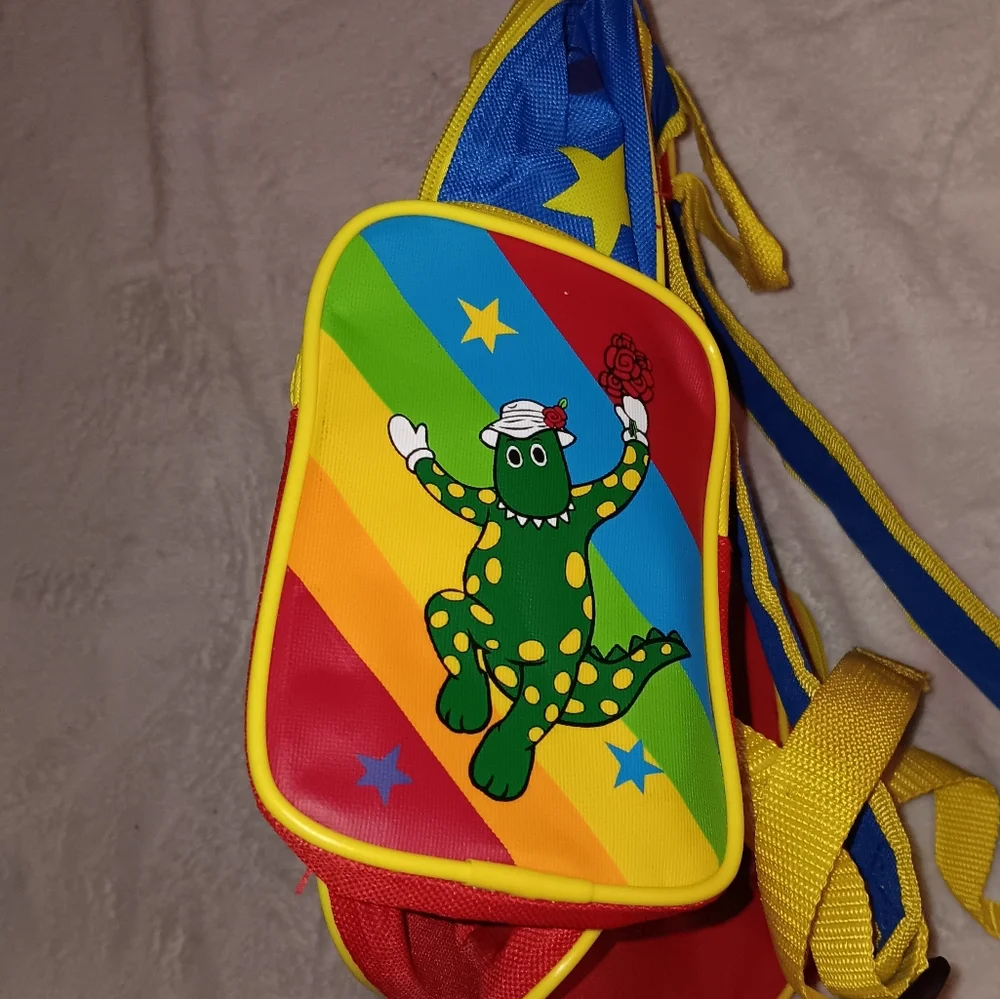 90s The Wiggles Vintage Mini Backpack Purse Bag